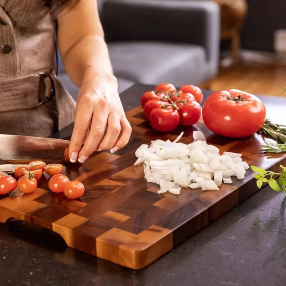 Acacia Wood Splicing Chopping Board