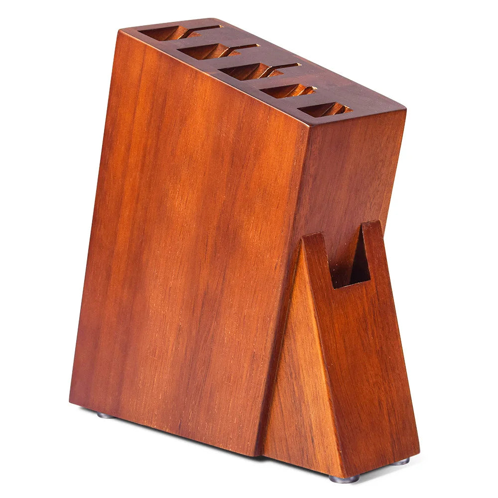 Acacia Wood Knife Holder