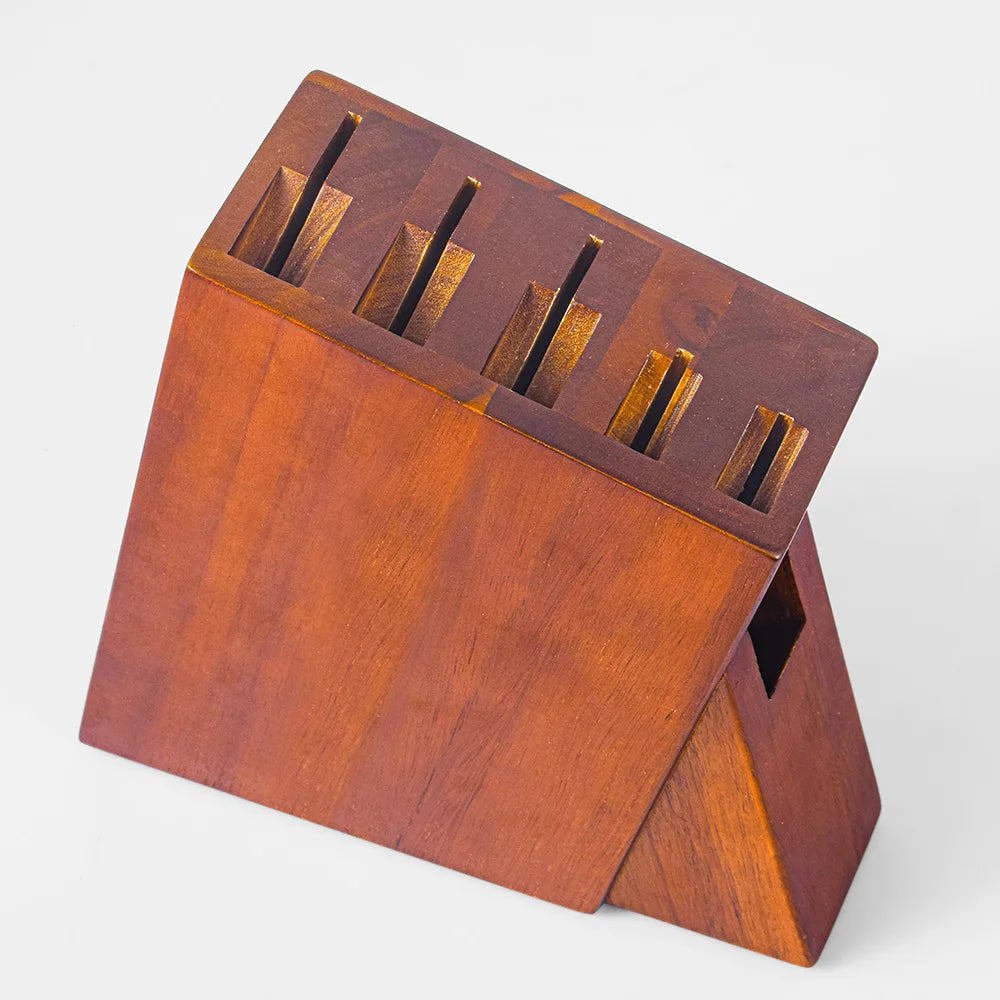 Acacia Wood Knife Holder